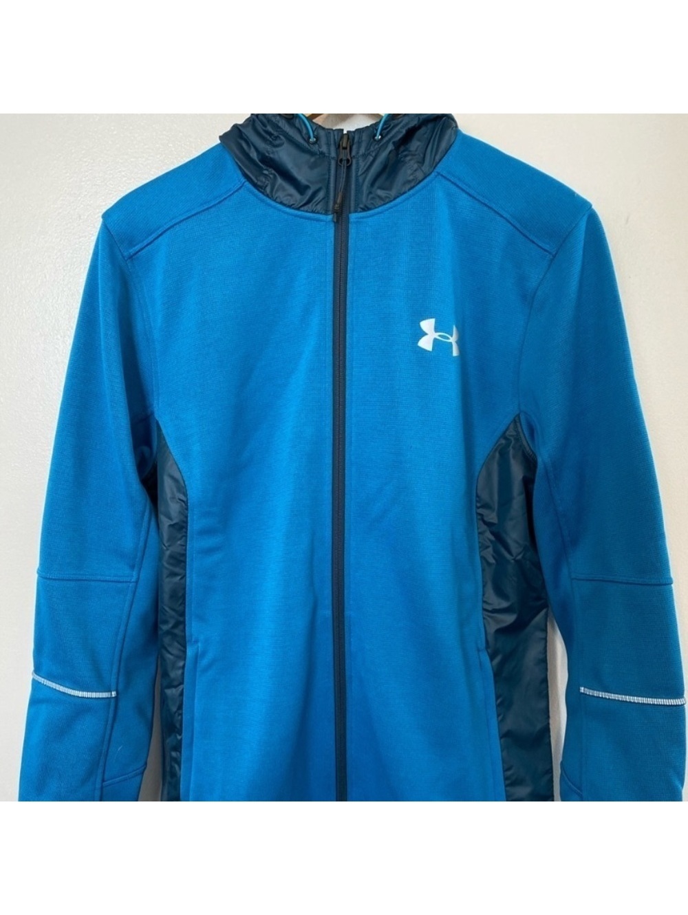 Under Armour Storm Mens Swacket Sweatshirt Jacket Blue Medium Water Resistant